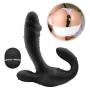 Amal Play Plug Stimulator Six-Toys for Men Women Black Amàl P*Lug B*ut^t Plug for Beginner E*rotic Toys Silicone Adullt Products Prostàté M^assager with 9 Speeds,T-Shirt