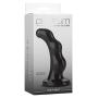 Doc Johnson Platinum Premium Silicone - The P-Spot - Prostate Massaging Butt Plug - 4.9" Long and 1.4" Wide - Anal Toy - Black