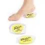 Plantar Fasciitis Heel Cup【PORON - Made in USA】 Silicone Gel Heel Cup Pads for Long Time Standing, Walking, Heel Pain, Running, Heel Spur, Foot Pain - Men & Women (Yellow, S size: W 4.5-8.5 / M 6-9)