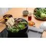 Premium Nordic Style Korean Clay Pots for Cooking with Lid - 3 Size Ceramic Hot Pot for Soup and Crispy Rice for Bibimbap, Healthy Asian Kitchen Style DOLSOT, Oven, Microwave and Dishwasher Safe