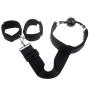 FeiGu Restraints Kit, Adjustable Mouth Gag with Handcuffs Bondage Set Adult Sex Toy for Couples