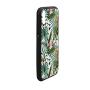 Leaf Rubber Phone Case,Vintage Retro 60s Seem Banana Palm Tree Leaves Flowers Hibiscus Decorative Compatible with iPhone XR