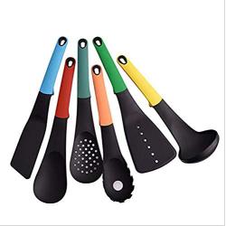 Kitchen Utensils 7 Pieces Set,Creative Nylon Silicone kitchenware Set Non-Stick Pan Heat Resistant Cooker Cooking kitchen set