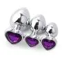 ZYYSQ Tshirt Princess Plùg B-útt Gunmetal Huge Metal Silicone Anále Beads B-útt Plùg Set Adult Sexex Toys for Men Women,Black Gem,Silicone Jewel Plùg B-útt SexX Play ZYYSQ