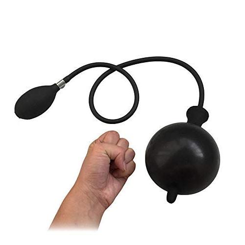 Couple Play Huge Inflatable Enema Oversized Silicone Enema Bulb ExplosionProof Design Clean Anal Stimulate for Women and Men (Size : L)