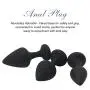 Sibake Three Sizes Silicone Anal Sex Toy Anal Butt Plugs Suits for Beginners Anal Play