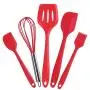 CFYP kitchen tools Food-grade silicone kitchenware set baking tools 5 sets Small medium and big shovel Egg mixer