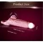 Silicone penile Condom Expander expands Male Chastity Toys Lengthen Cock Sleeves e95314