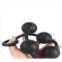 LZWSMGS2552 Big Ball Silicone Bendable Flexible Large Beads Plug Toys for Couples Move with Your Heart LZWSMGS2552