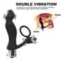 O-GAME Double Silicone VibraRting Cóc.k Ring for Men Couples Toys