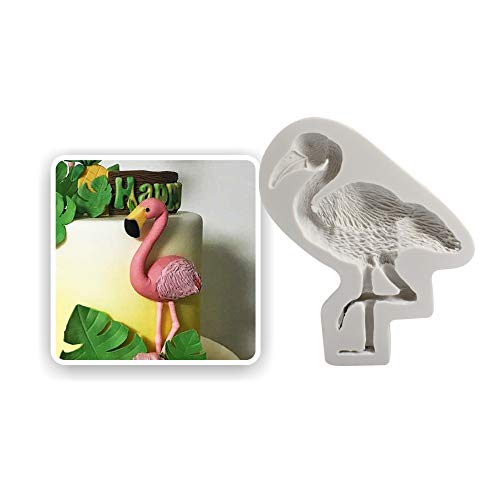 AK ART KITCHENWARE Flamingo Shape Silicone Cake Molds Fondant Moulds Candy Mold Cake Decorating Supplies SM-1336