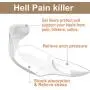 Heel Cushions-Heel Grips/High Heel Pads Inserts, Silicone Shoe Pads for Anti-Slip Heel Grips Inserts Liners Arch Support Foot Insoles , Back of Heel Protector - 2 Pairs (Transparent)