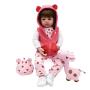 Kaydora Reborn Baby Doll Girl, 16 inch Soft Weighted Body, Cute Lifelike Handmade Silicone Doll