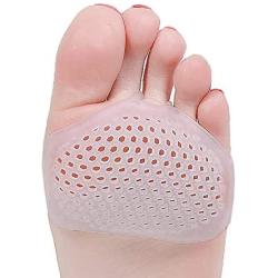 Metatarsal Pads for Women Ball of Foot Cushions 2 Pairs Soft Forefoot Pads for Women and Men Fast Pain Relief & All Day Comfort for Feet