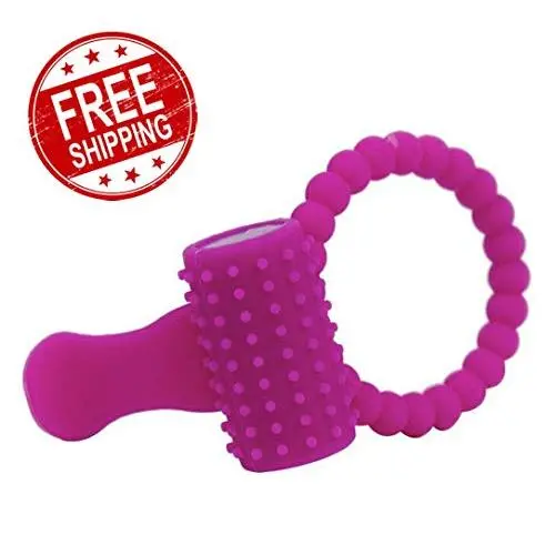 Silicone Moving Male Enhancer Ring Toys for Couples Fest2837