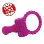 Silicone Moving Male Enhancer Ring Toys for Couples Fest2837