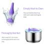JunRP 4Pcs/Set Soft Medical Silicone Trainer Kit ?n?.les Plù-.gs Beginner Set for Women and Men (Purple)