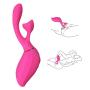 Silent C-litorial Sucking Toy for Women Tongue Silicone Six Licking and Sucking Female Toys Adult Toys for Womens and Couples Games Play Pleasure
