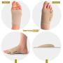 Metatarsal Compression Arch Support Sleeve Cushioned Arch Support Soft Elastic Reusable Gel Pad Fabric Arch Socks for Flat Foot Pain Relief Plantar Fasciitis Heel Spurs Women Men