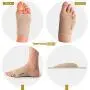 Metatarsal Compression Arch Support Sleeve Cushioned Arch Support Soft Elastic Reusable Gel Pad Fabric Arch Socks for Flat Foot Pain Relief Plantar Fasciitis Heel Spurs Women Men