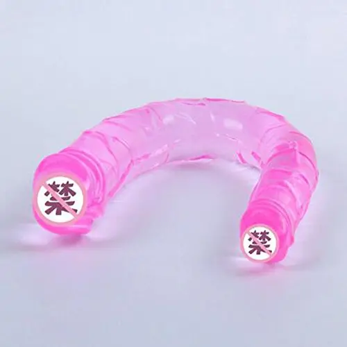LU2000 Sex Tool Lesbian Women Make Love Double Dildo Toys U Shaped Silicone Penis Fresh Feeling Best Gift To Her Femme Bribade