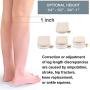 Sumifun Heel Lift Inserts, 1/4'' to 1'' Gel Shoe Heels Inserts for Women, Adjustable Orthopedic Heel Pads for Heel Pain and Leg Length Discrepancies, Heel Cups 1/4'' 1/2'' 3/4'' (1 Pairs)