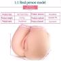 3D Life-Size Beautiful Female-Torso Dolles for Men with Ultra Soft and Tight Dual Tunnels Pockeet Pussyys,Adult Toys,11 Lbs (10.2 X 9.0 X 8.6 Inch) LFKB1234