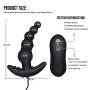 Massager Plug Wireless Control Silicone Pleásure Stimúlation Pàtterns for Wireless Rémote Control Amál Plùgs for Women Begínners Vibrartor Perfect Size Men Toys