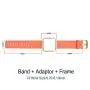Simpeak for Fitbit Blaze Bands with Frame, Silicone Replacement Band Strap with Frame Case for Fit bit Blaze Smart Fitness Watch, Small/Large
