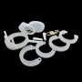 Guiseniour Soft Cage Massager Device with 5 Rings Peniiis Short Sleeve Adullt Six Toys for Men