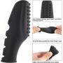 G-spot Finger Vibrator, Xocity, Slicone Vibrator for Clitoral Vagina Nipple Anal Stimulation, Bullet Vibrator with Life Waterproof, Adult Sex Toy for Men Women Couples, Black