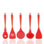Dana Carrie Household Items kitchen kitchenware silicone spoon spatula set non-stick inner pot high temperature resistant, pasta and