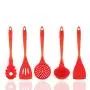 Dana Carrie Household Items kitchen kitchenware silicone spoon spatula set non-stick inner pot high temperature resistant, flat blade