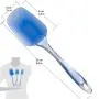 Kitchenware Utensils Set 3 Piece Premium Silicone Heat Resistant Non-Stick Baking Professional Cake Tools Blue,2set