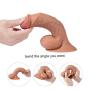 Realistic Dildo Flexible Silicone Dildo Penis Dong for Beginners Soft Suction Cup Dildos King Cock for Vaginal G-spot and Anal Play Adult Sex Toys for Women (7.48 inch) 2019 Upgraded