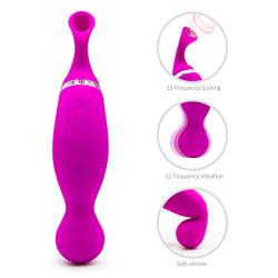 Vibrant Body Relax Mssager Vibr Gsport Game Silicone Funny Daily Wearable Toys Suction Intensities and 10 Strong Vibrating Modes for Women Wearable