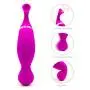 Vibrant Body Relax Mssager Vibr Gsport Game Silicone Funny Daily Wearable Toys Suction Intensities and 10 Strong Vibrating Modes for Women Wearable