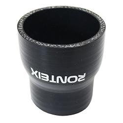 Ronteix Universal ID 2.25 Inch to 2 Inch 4-Ply Reducer Coupler Silicone Hose (57MM to 51MM, BLACK)