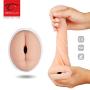 CyberSkin Vibrating Anus Stroker for Men Masturbation, Hands Free Silicone Pocket auto Masturbator Sex Toy, Male masturber by Vulcan