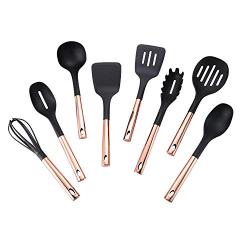 Silicone Kitchenware Kitchenware With Stand, Heat-Resistant Shovel Spoon, Non-Stick Silicone Cooking Utensils, Including Silicone Spatula Spoon, Kitchenware