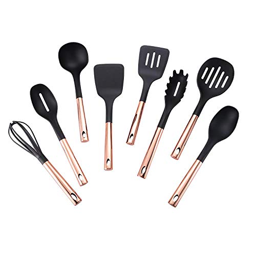 Silicone Kitchenware Kitchenware With Stand, Heat-Resistant Shovel Spoon, Non-Stick Silicone Cooking Utensils, Including Silicone Spatula Spoon, Kitchenware
