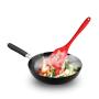 Silicone kitchenware 5 piece set cooking shovel whisker brush kitchen tool anti-scalding non-stick (random color)