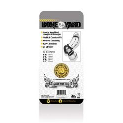 RASCAL Boneyard Silicone Ring 5 Piece Kit, Black, 0.2 Pound