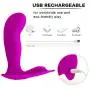 Fashion Toy Cordless, Therapeutic, Wireless Remote Personal Wand Massager - Powerful Hand held Magic, Rechargeable Mini Stress Relief Silicone - Foot Back Neck - Upgraded Memory 5 Speeds 20 Patterns