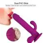 Tight Design Telescopic Rechargeable Suction Cup Wireless Massager Multi Speeds Full Body Massage Waterproof Silicone Toy