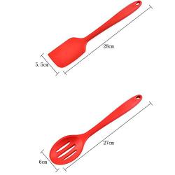 SKYyao Kitchen utensil set Silicone Kitchenware 6-piece set non-stick pot kitchen tool shovel scraping spoon cooking kitchenware set Silicone