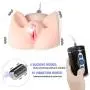 P?ckèt-Püssè?s Men Toys Soft Lifelike Skin Sucking Toy for Men with 10 Sucking Vibration Modes