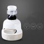 quysvnvqt Water Filter Kitchen Water-Saving Shower Filter Faucet Tap Water Valve Splash Regulator Tool for Home Kitchen - White + Beige