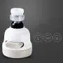 quysvnvqt Water Filter Kitchen Water-Saving Shower Filter Faucet Tap Water Valve Splash Regulator Tool for Home Kitchen - White + Beige