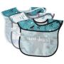 Bumkins SuperBib, Baby Bib, Waterproof, Washable, Stain and Odor Resistant, 6-24 Months, 3-Pack - Feed Me, Outdoor, Wild Life